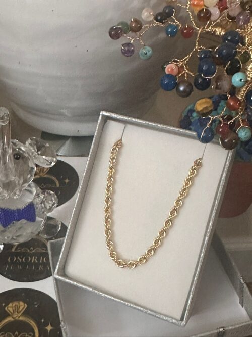 Classic Twisted Gold Chain